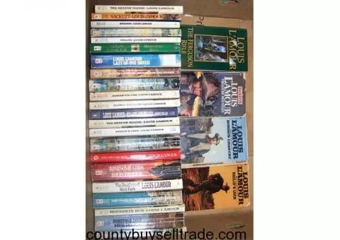 236 Western books includes 28 Louis L'Amours